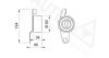 AUTEX 641597 Tensioner Pulley, timing belt